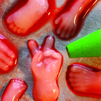 Abgetriebenes Kind, 10/14 Wochen